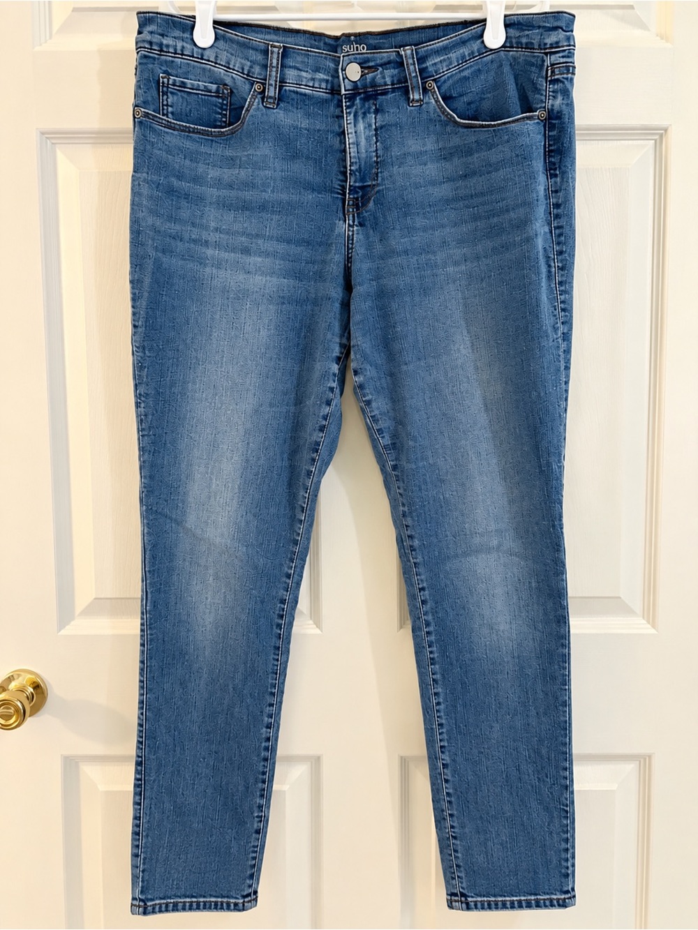 Soho Jeans Skinny Jeans Size 14 Medium Wash Stretch Denim